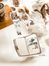 Ma.Journaling  Wonderlust Traveler  3D Pet sample