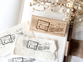 Crea with Gaby - Stempel - First class mail