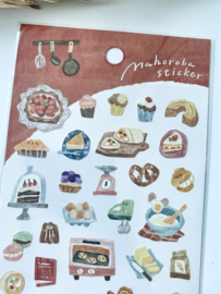 Mindwave Sticker Mahoroba Brown