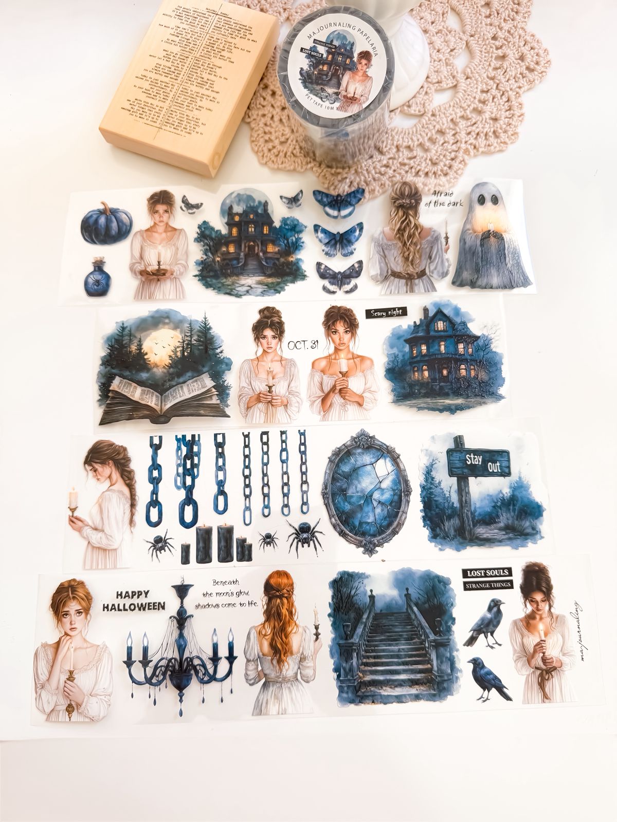 Ma.Journaling  Dark Night 3D Pet sample