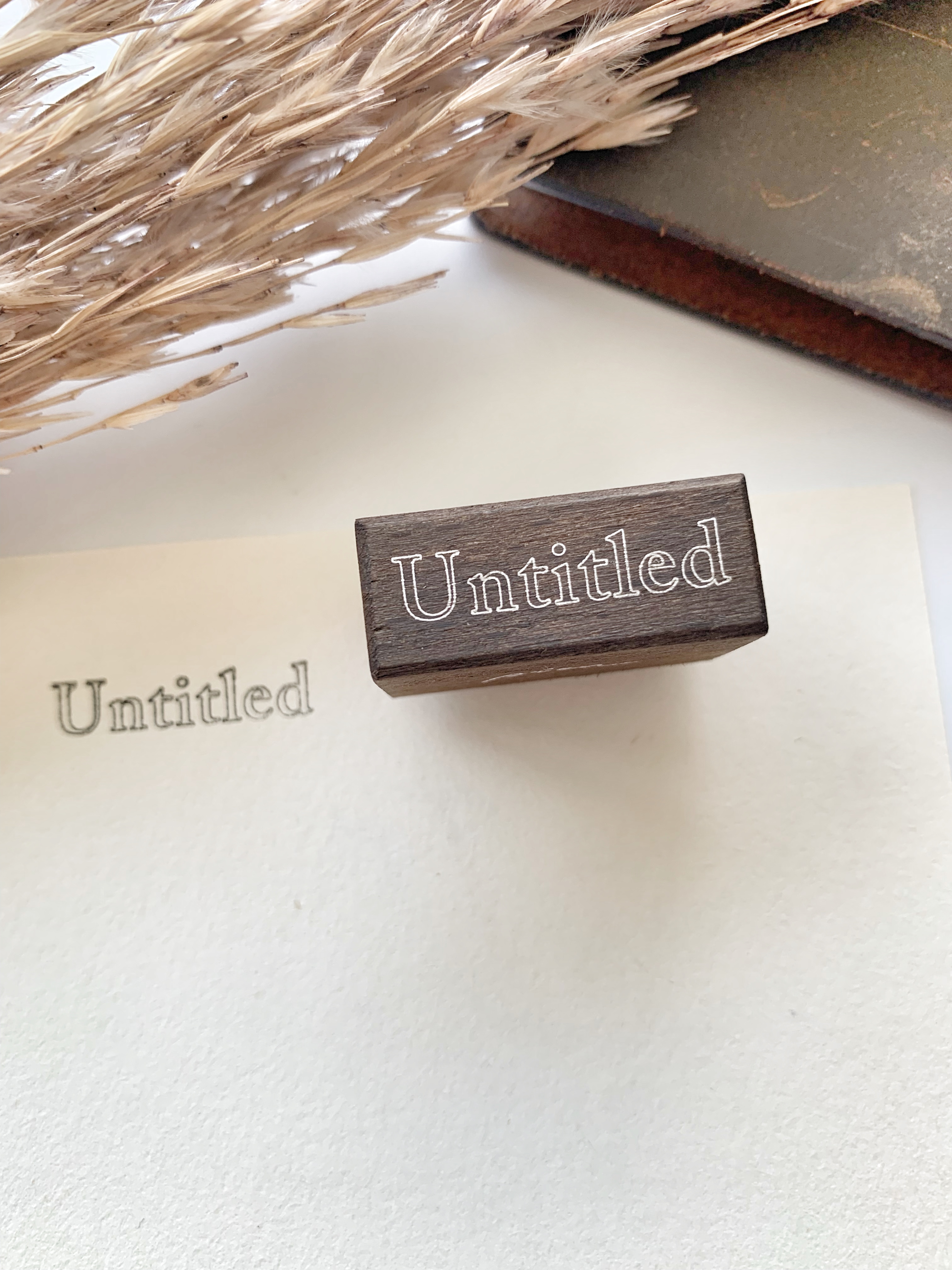 Pion stempel Untitled