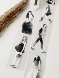 pre-cut Pet tape SAMPLE  DING.DING 48 A