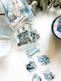 Ma.Journaling  Beautiful Paris  Scenes  3D Pet sample