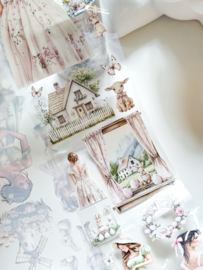 Ma.Journaling  Easter Cottage  3D Pet sample