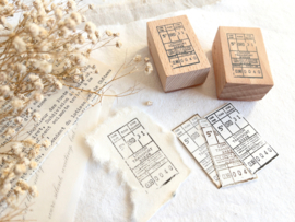 Crea with Gaby - Stempel - Vintage ticket