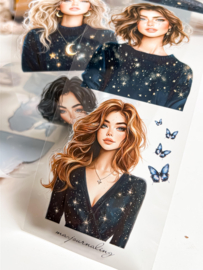 Ma.Journaling  Starlit Reverie 3D Pet sample