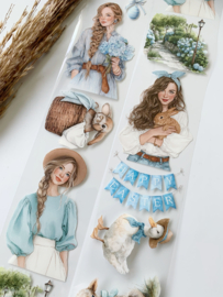 Easter Charm and Romantic Cottage core Easter  Sample  2.5 meter