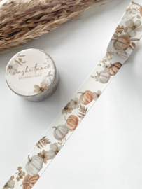 Washi tape Studio Lea - Autumn floral pumpkin