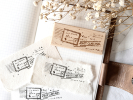 Crea with Gaby - Stempel - First class mail