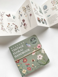 MU Stickerboekje Vintage Floral Handbook