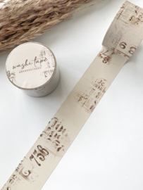 Washi tape Studio Lea-  Vintage number stains