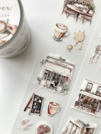 Studio By Lea -  Coffee Lover PET Tape Hele Rol