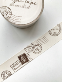Washi tape Studio Lea - Vintage  Mail  20mm