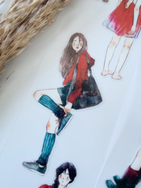 pre-cut Pet tape SAMPLE  DING.DING 42A ROOD