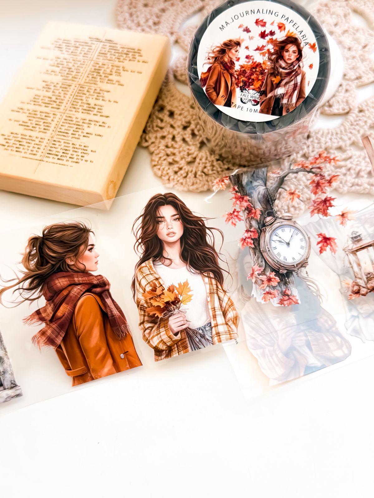Ma.Journaling  Fall Wind 3D Pet sample