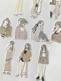 Mindwave Amie stickerpakketje Ennui Girl