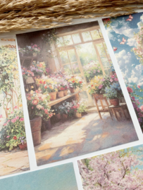 Papier pakketje Dreamy Flower 