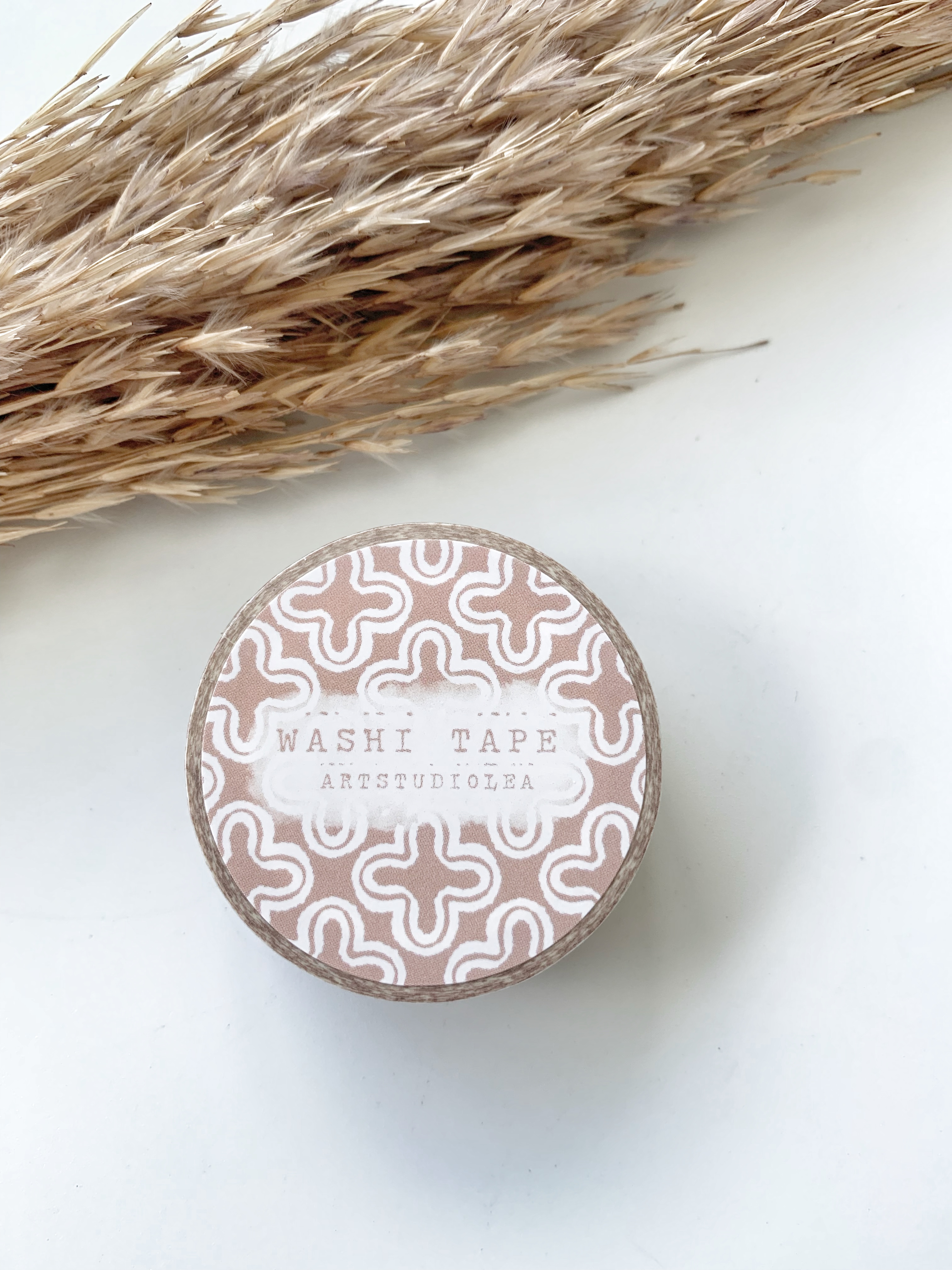 Washi tape Studio Lea - Cross Patterned PINK