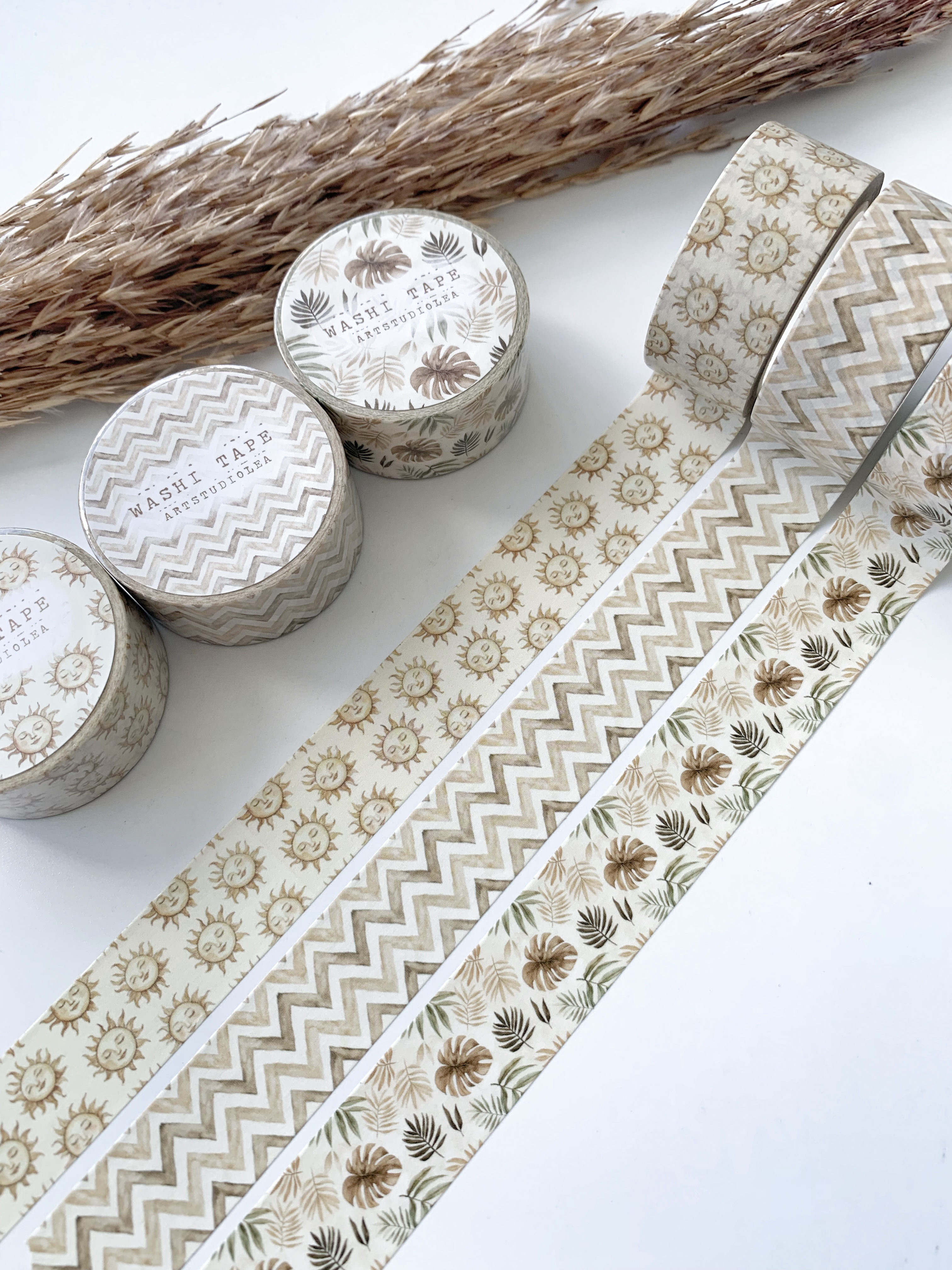 Washi tape Studio Lea - Setjes Boho Summer - 3 rollen