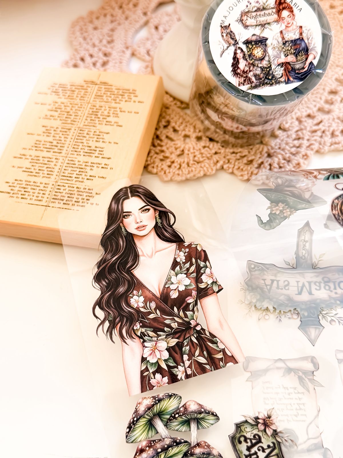 Ma.Journaling  Whimsical Apothecary 3D Pet sample