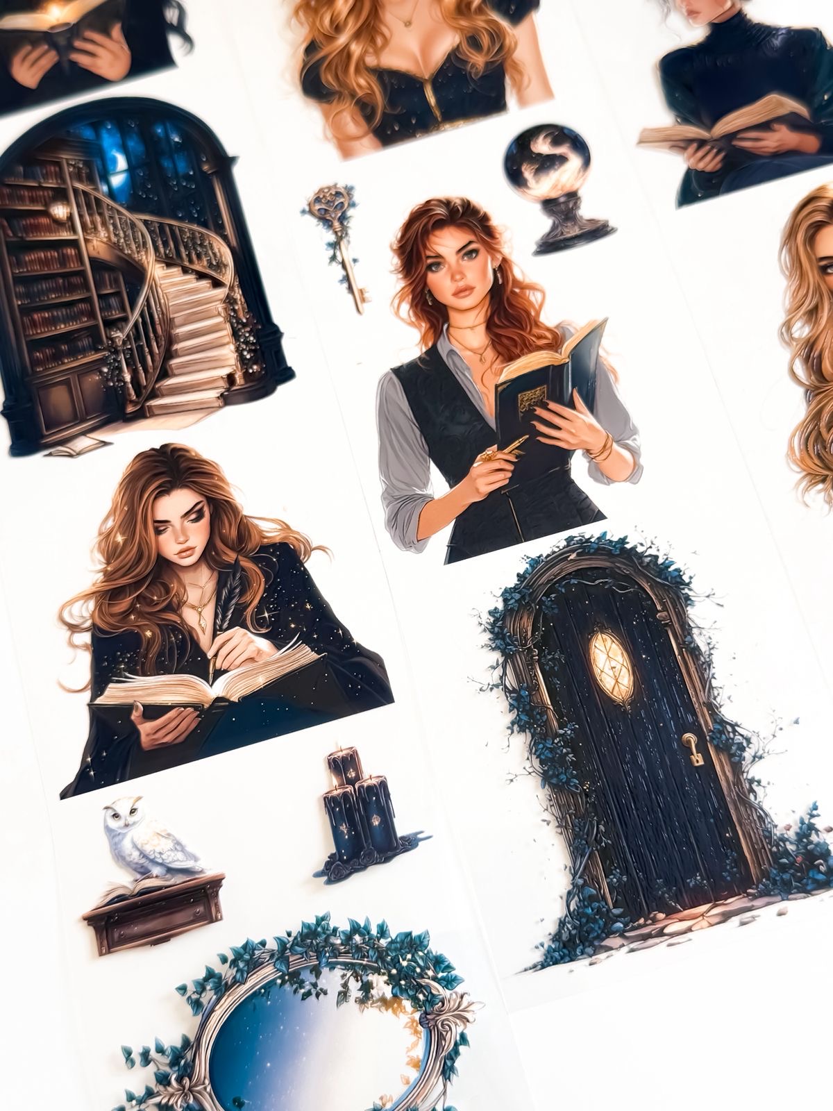 Ma.Journaling  Enchanted Library 3D Pet sample