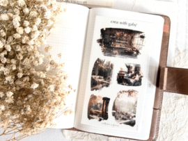 Crea wiht Gaby - Deco sticker - Autumn's pause  no 8