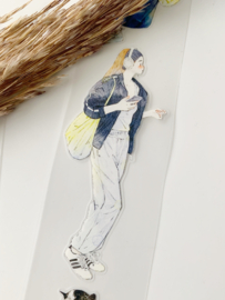 pre-cut Pet tape SAMPLE  DING.DING 49 B