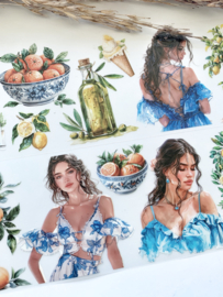 Santorini summer vacation  Sample 2.5 meter