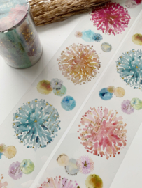 Glossy Pet Tape  World in Bubble 11  -  Sample