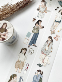 Kiss-cut Pet tape SAMPLE  Teens  Katkreates