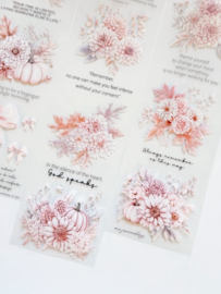 Ma.Journaling  Blushing Flowers 3D Pet sample