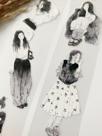 pre-cut Pet tape SAMPLE  DING.DING 48 C