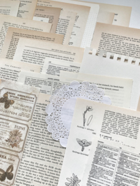 Vintage papier pakketje