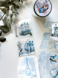 Ma.Journaling  Beautiful Paris  Scenes  3D Pet sample