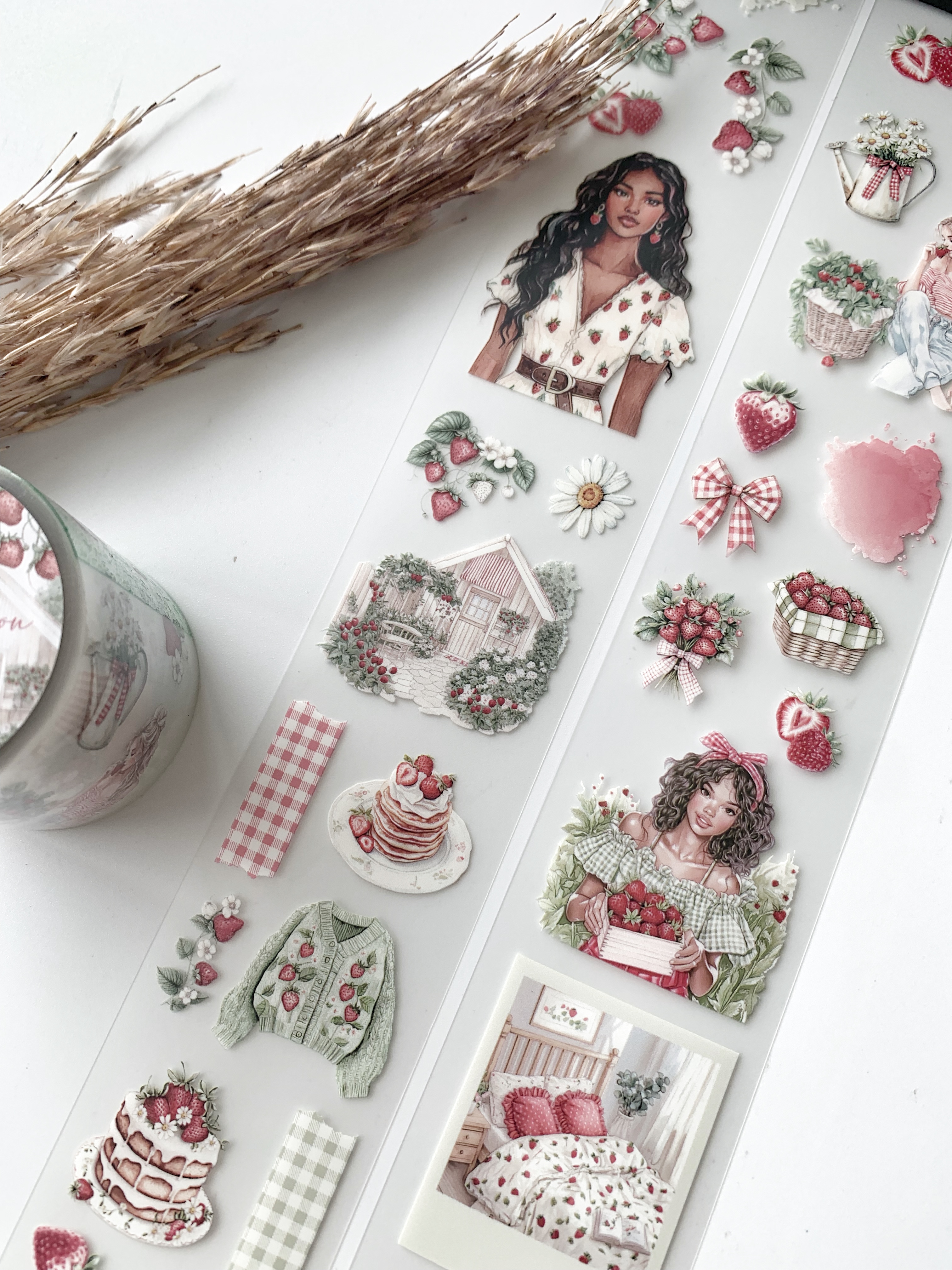 Studio by Lea - Strawberry season - PET Tape  Hele Rol