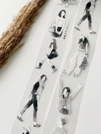 pre-cut Pet tape SAMPLE  DING.DING 48 A