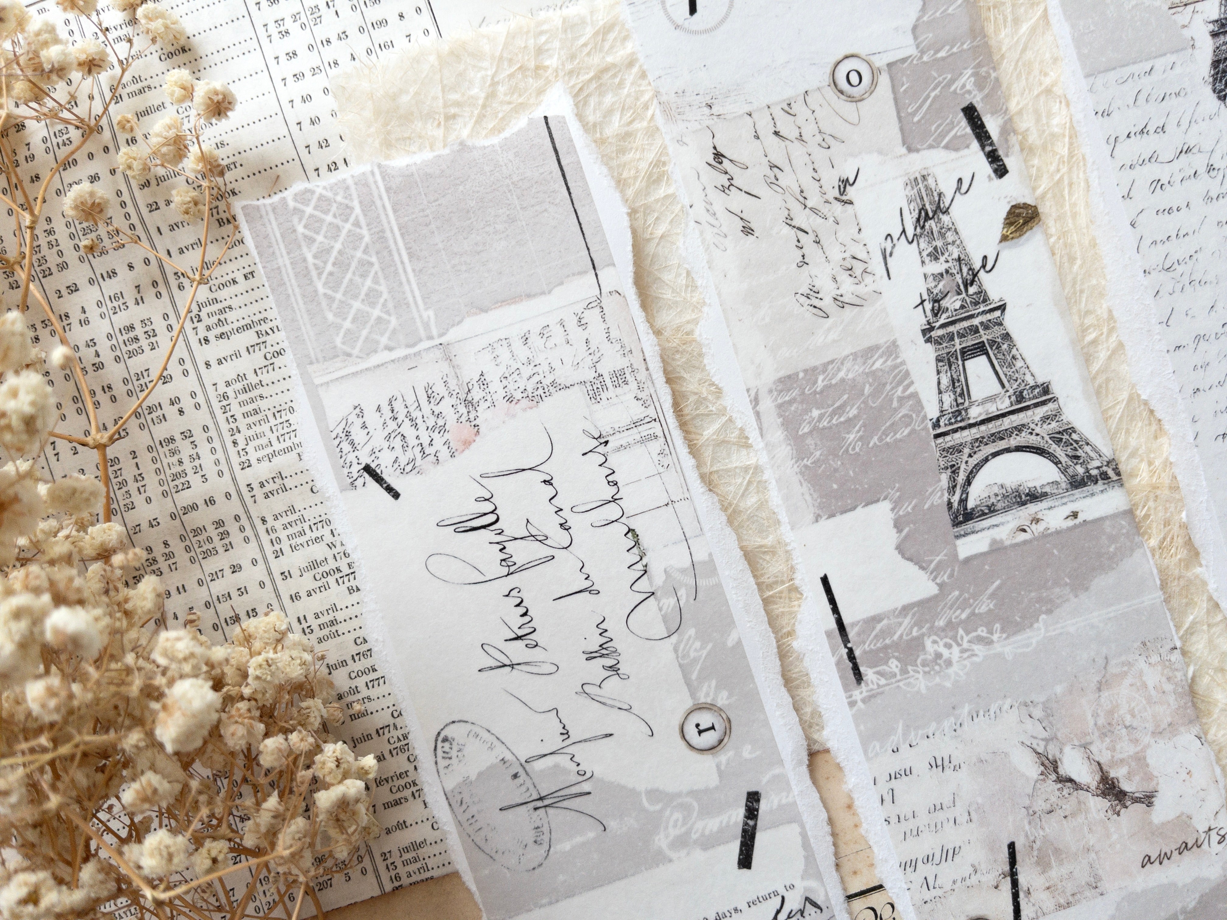 Crea with Gaby - French romance 2 layers PAPER - ROL