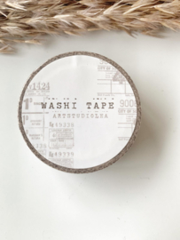 Washitape Vintage Ticket - Studio Art by Lea