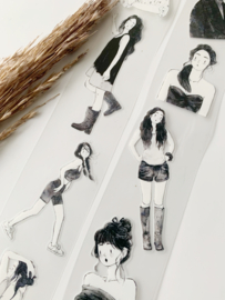 pre-cut Pet tape SAMPLE  DING.DING 48 B