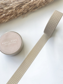 Washi tape Studio Lea - Vintage beige grid