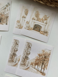 Studio by Lea - sticker pakketje  Autumn Home Polaroid