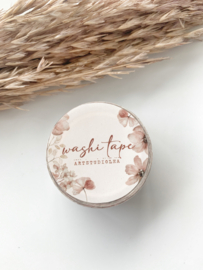 Washi tape Studio Lea - Autumn floral red flower