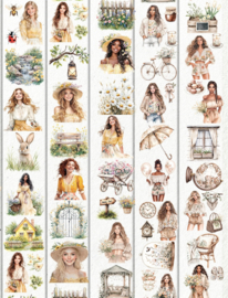 Wild meadow / Cozy spring time  Sample  2.5 meter