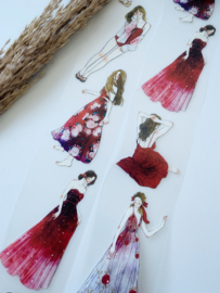 pre-cut Pet tape SAMPLE  DING.DING 42C ROOD