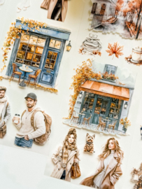 Ma.Journaling  Fall in the City  3D Pet sample
