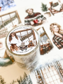 Ma.Journaling  Winter Cabin  Pet sample