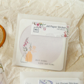 MU - Jot Paper Sticker - no 3