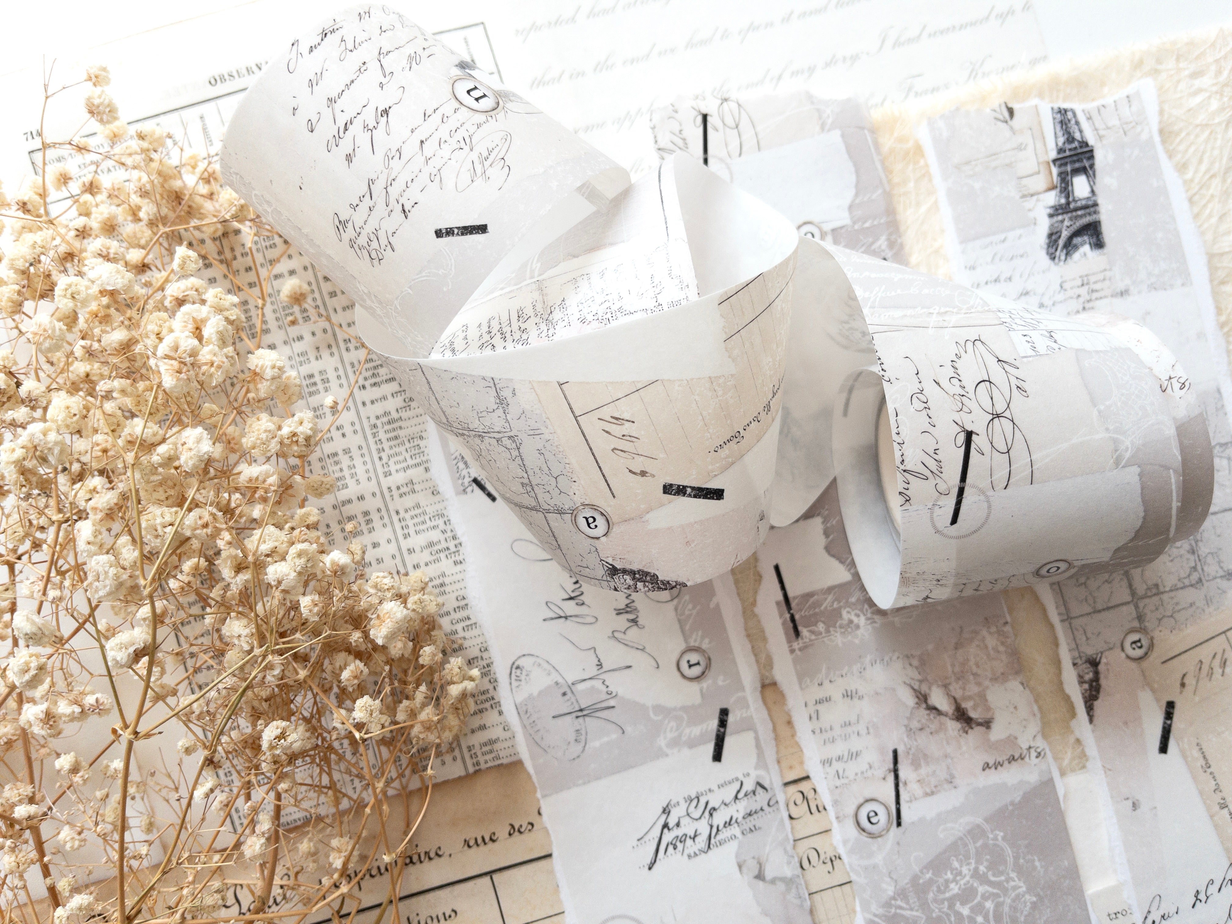 Crea with Gaby - French romance 2 layers PAPER - ROL