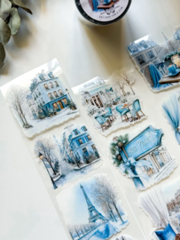 Ma.Journaling  Beautiful Paris  Scenes  3D Pet sample