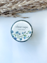 Mindwave Cleartape Lyric Blue flower